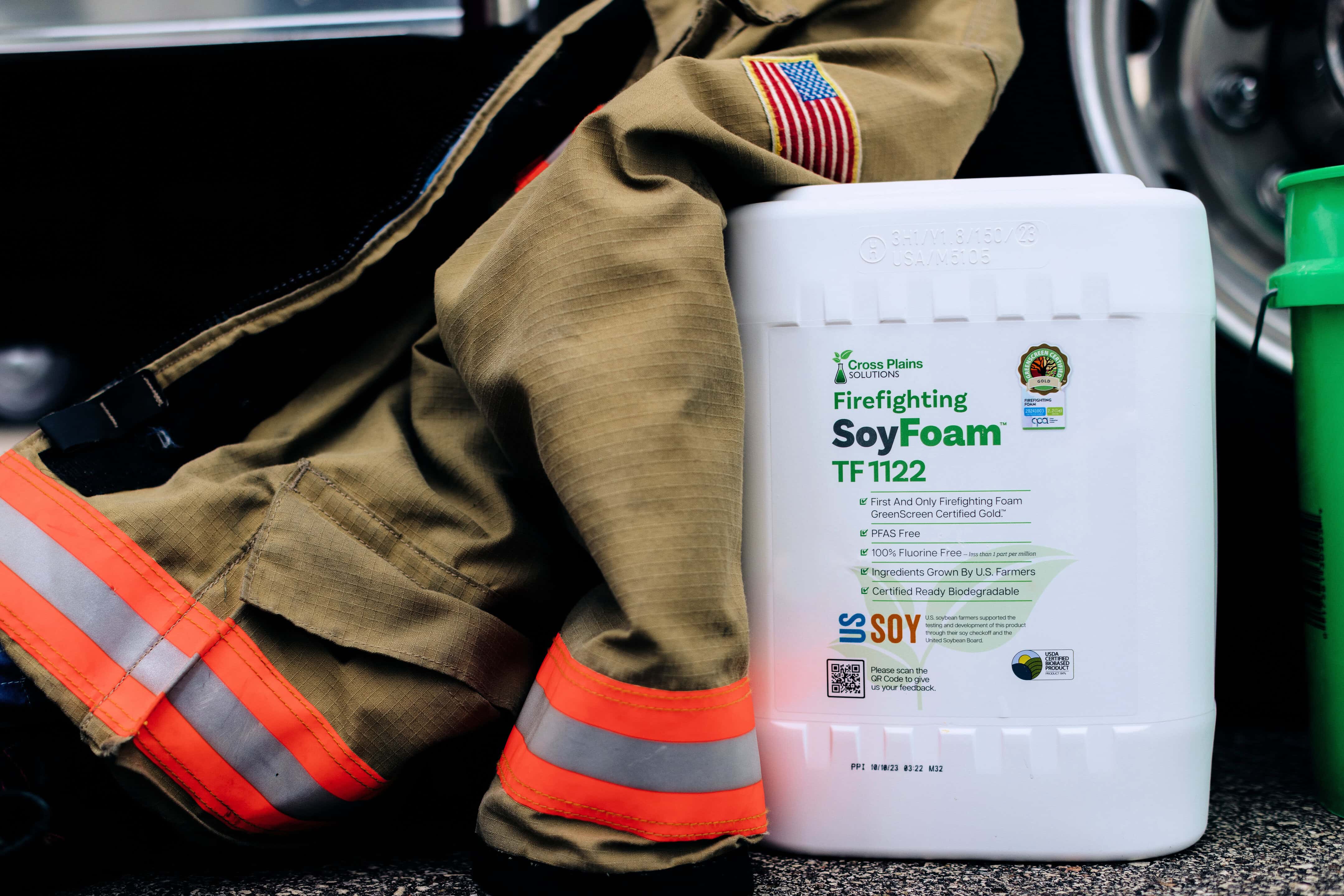 Columbus and Cobb County, Georgia Fire Departments Switch to New PFAS-Free Made-in-Georgia SoyFoam™ TF 1122